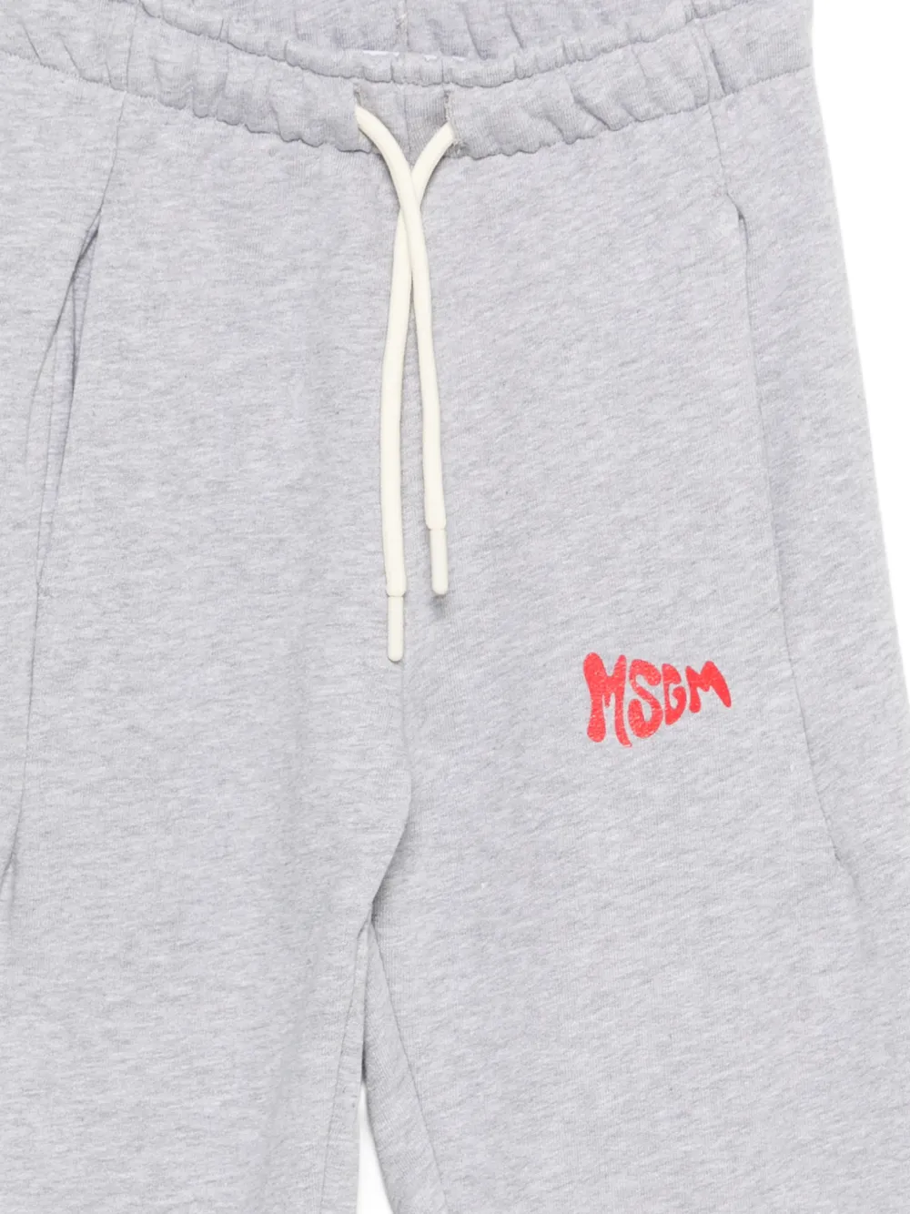  Msgm Kids Logo-print Track Pants - Grey 