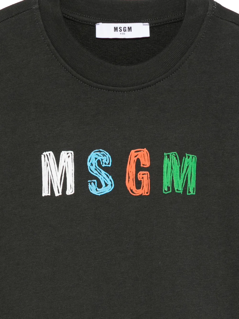 Long-Sleeve Crew-Neck Sweatshirt