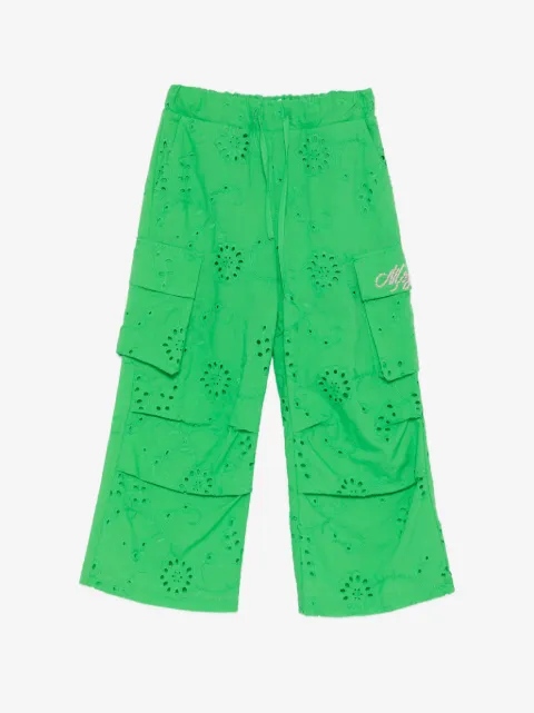 MSGM Kids pantalones cargo con bolsillos