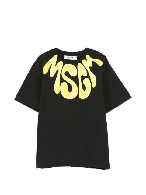 MSGM Kids short-sleeve graphic-print T-shirt