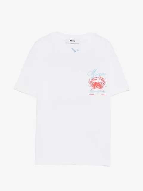 MSGM Kids printed T-shirt