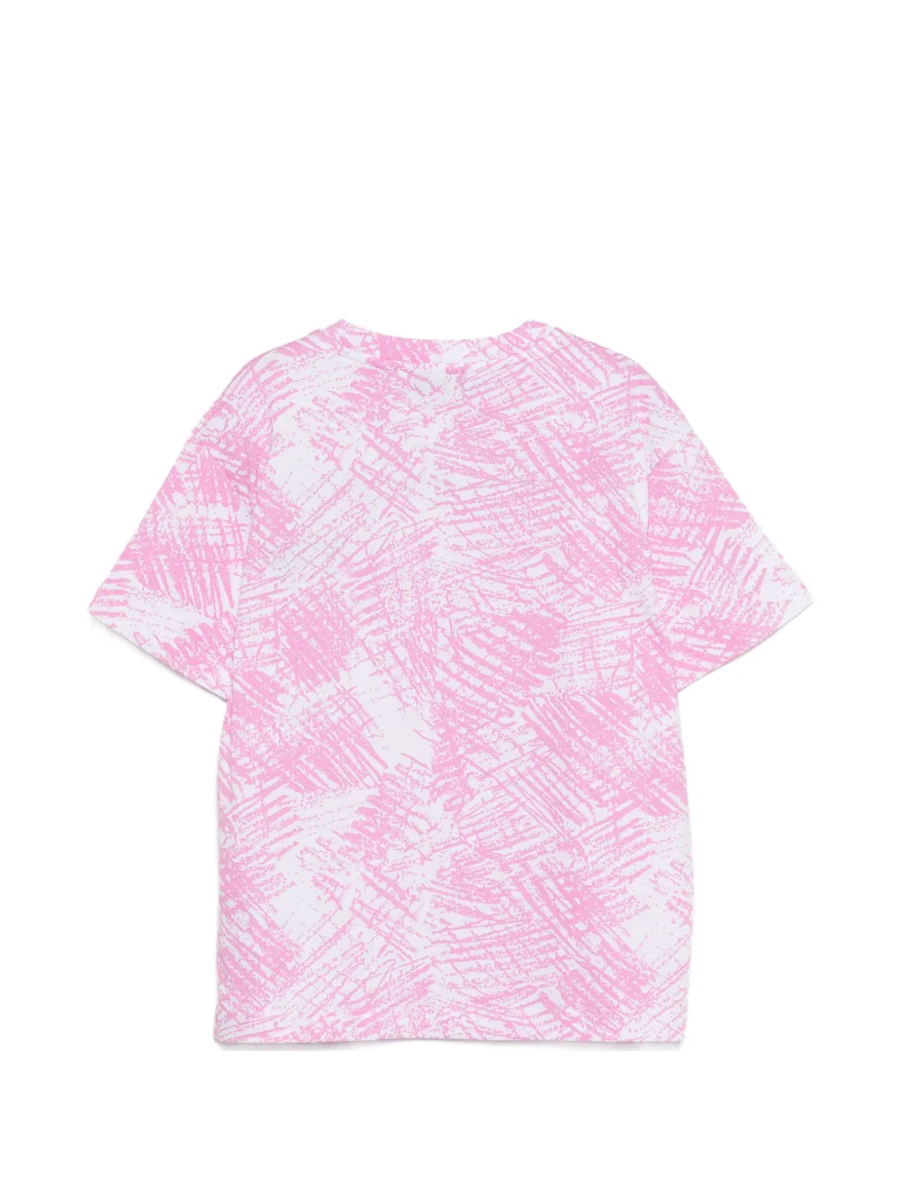 MSGM Kids Grafisch T-shirt Roze