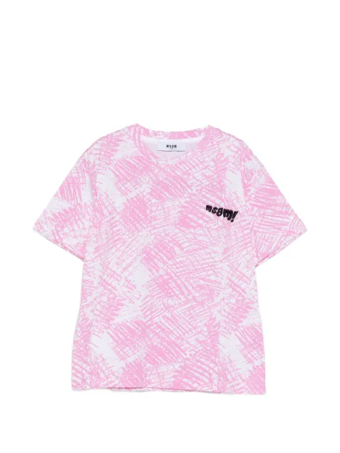 MSGM Kids graphic T-shirt