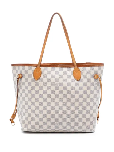 Louis Vuitton Pre-Owned 2014 Damier Azur Neverfull MM tote bag