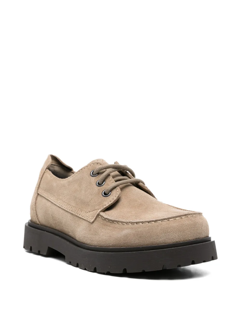 Birkenstock Highwood veterschoenen met chunky zool Beige