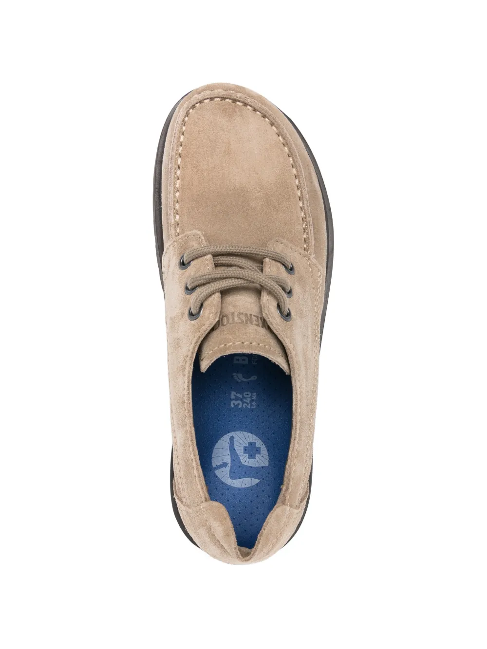 Birkenstock Highwood veterschoenen met chunky zool Beige