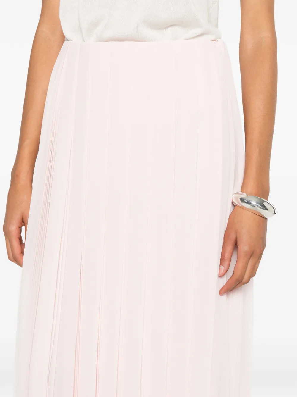 Fabiana Filippi Maxi-plooirok Roze
