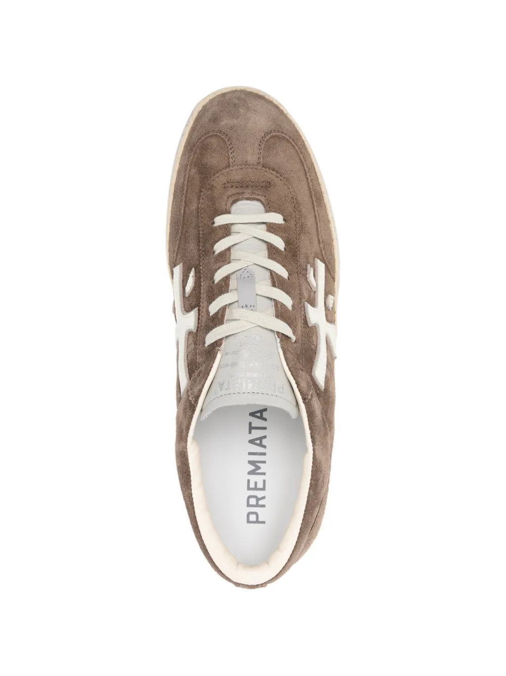 Premiata David logo-detail sneakers Bruin