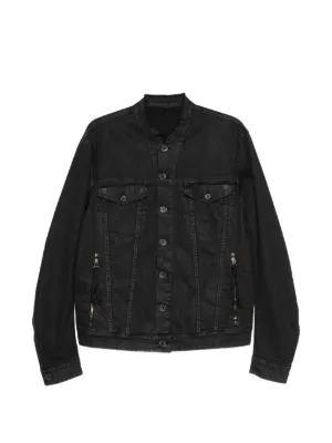 Willy Chavarria デニムジャケット | ブラック | FARFETCH JP