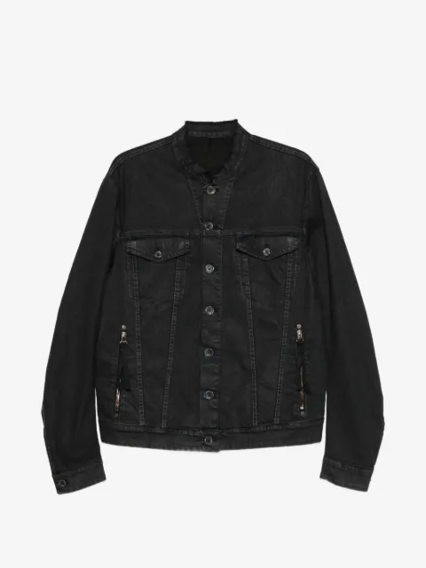 Masnada button zipped skirt jacket