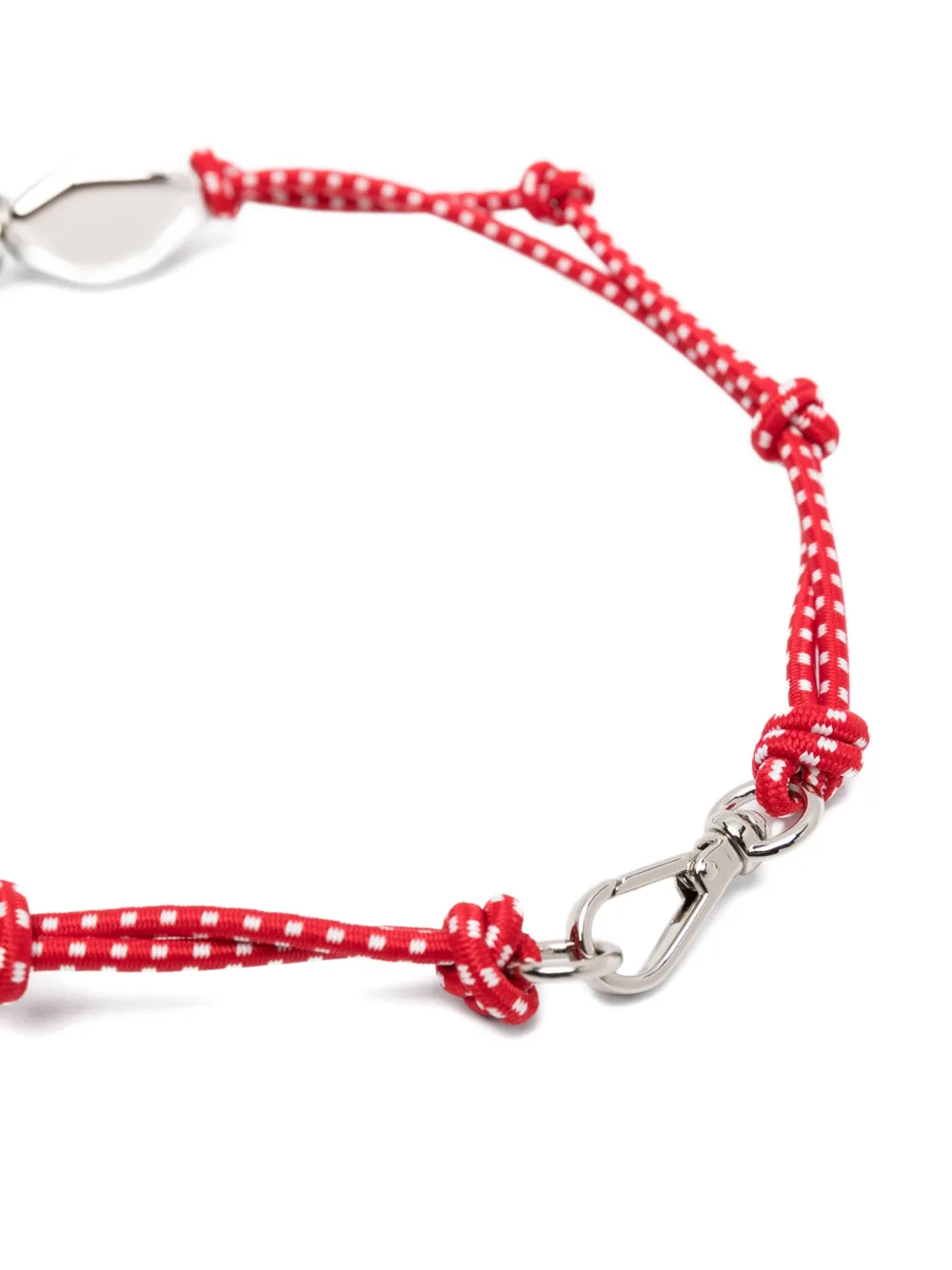  Plan C Beaded Necklace - Silver 