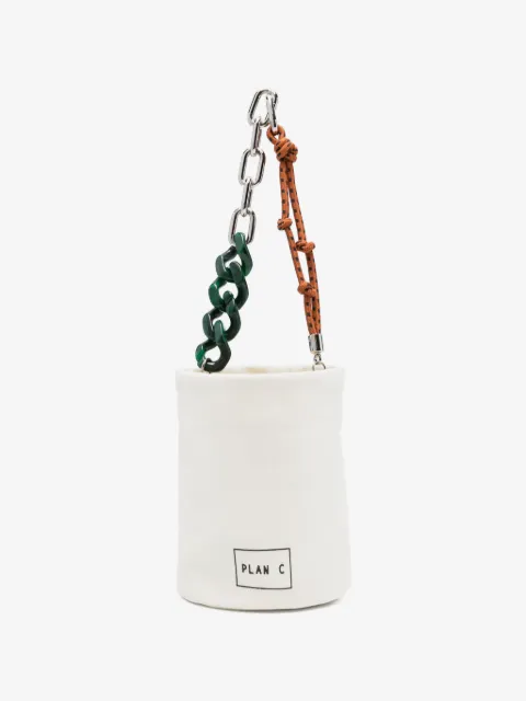 Plan C logo bucket bag