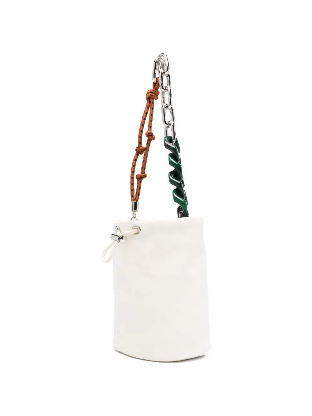  Plan C Bolso Bombonera Con Logo - Blanco 