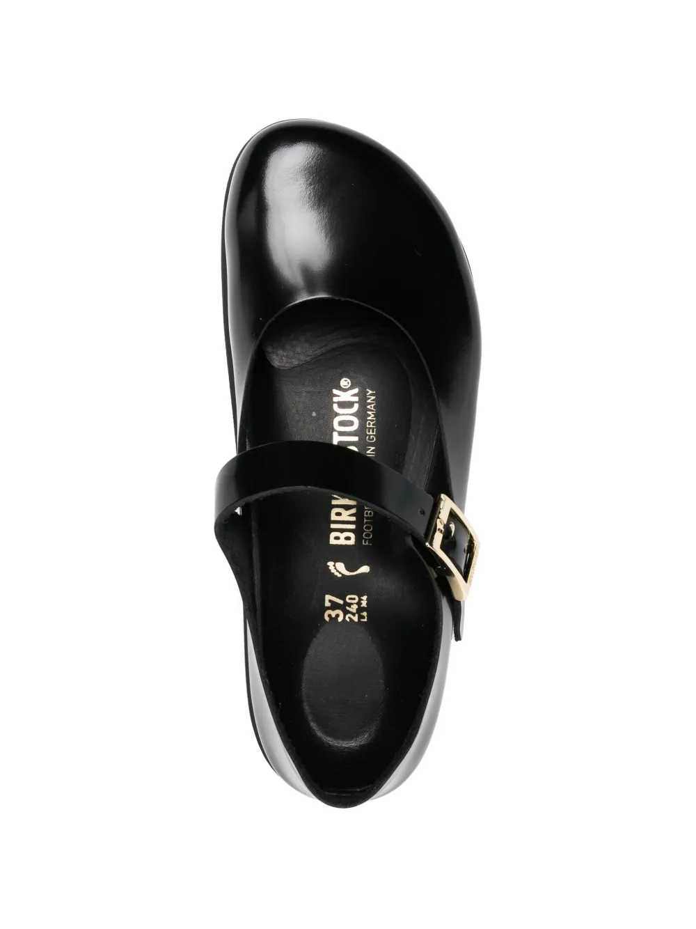 Birkenstock Mantova ballerina's Zwart