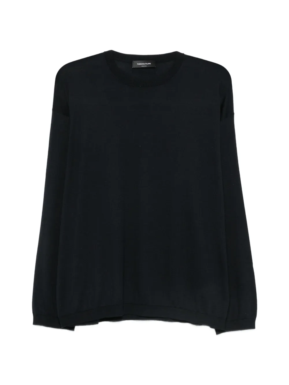 Fabiana Filippi crew-neck sweater - Blu