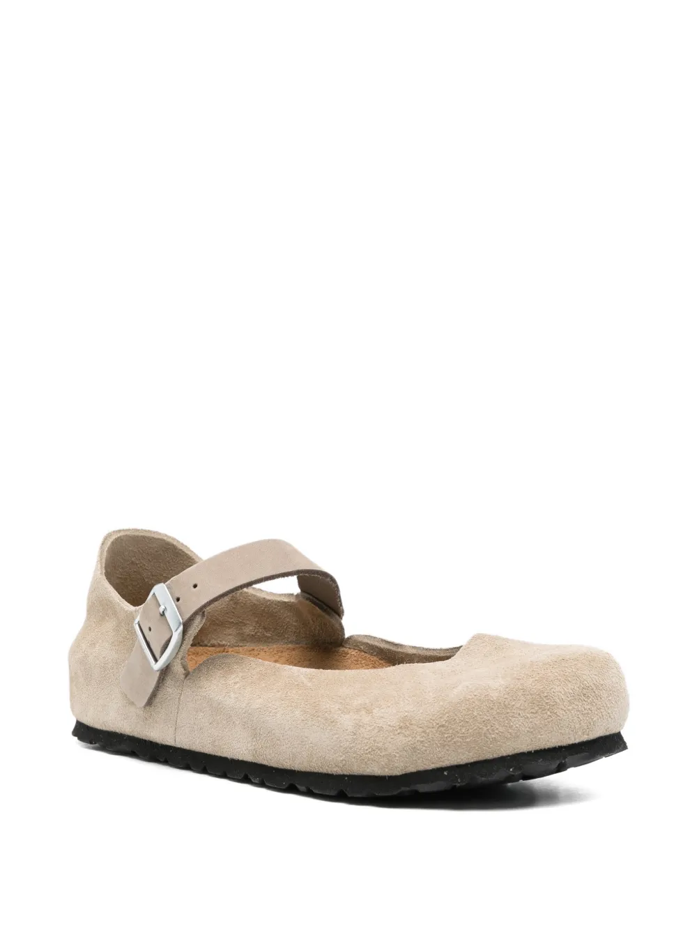 Birkenstock Mantova buckle ballet flats Beige