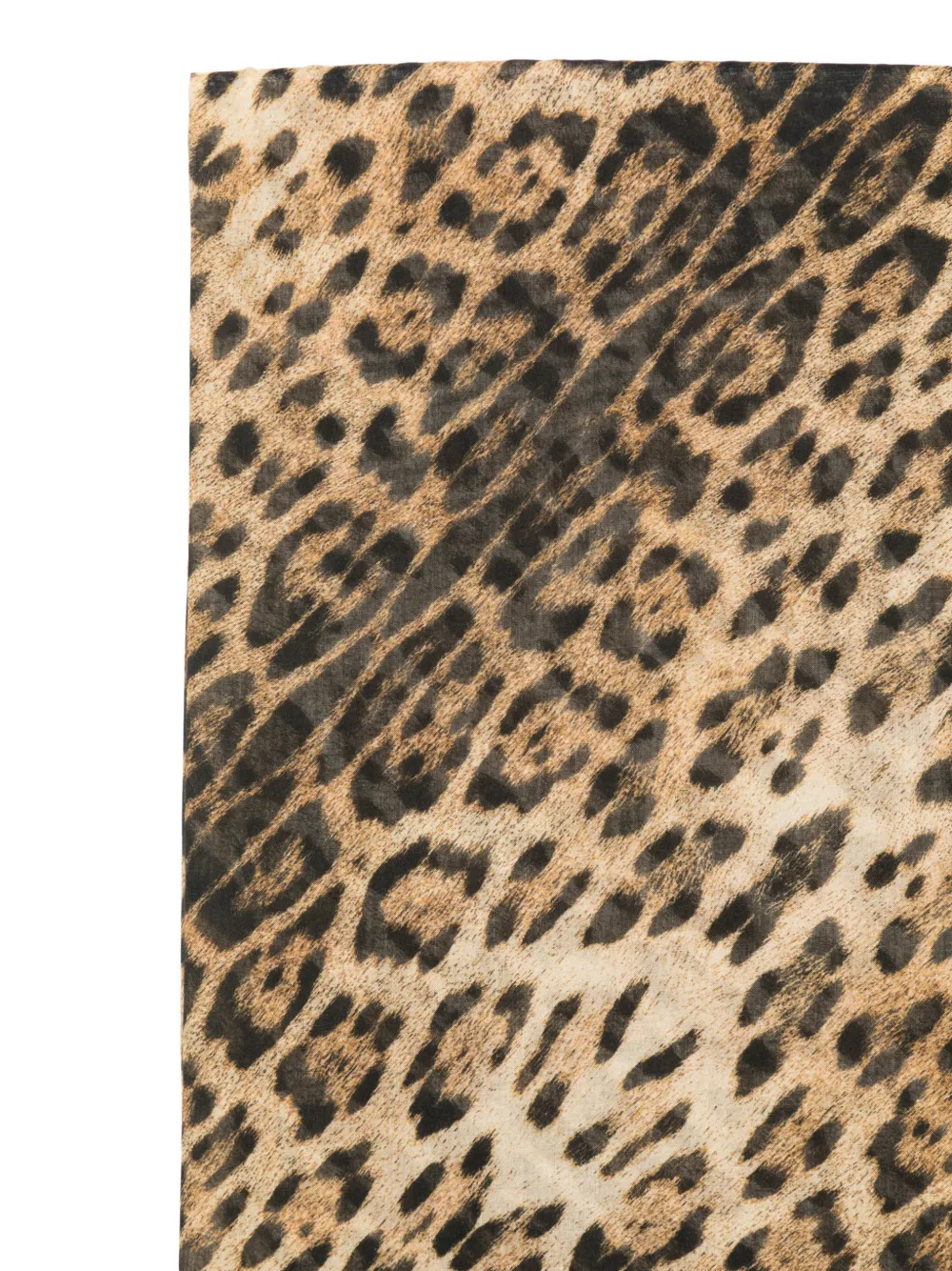  Roberto Cavalli Leopard-print Scarf - Neutrals 