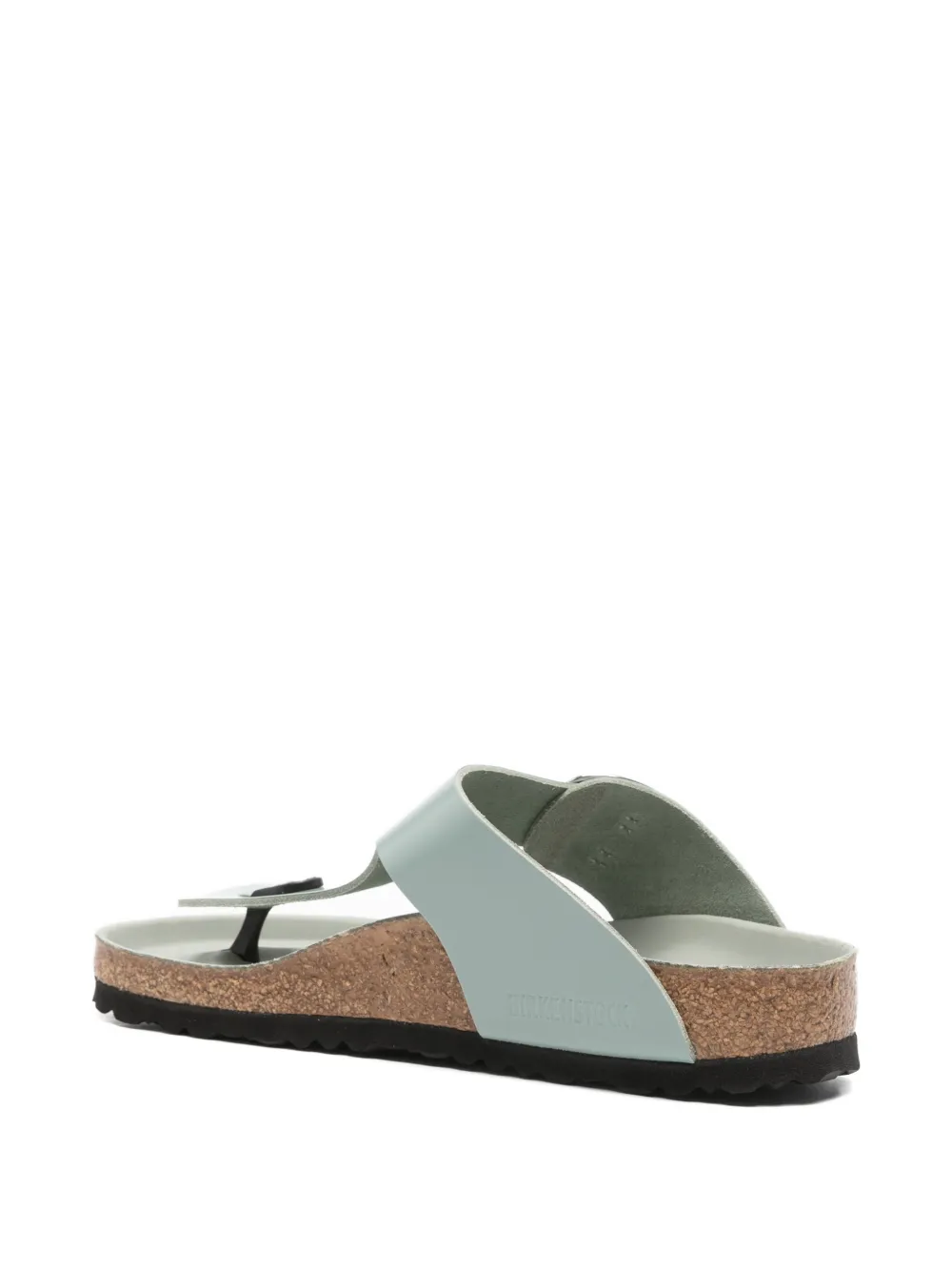 Birkenstock Gizeh sandalen met gespsluiting Groen
