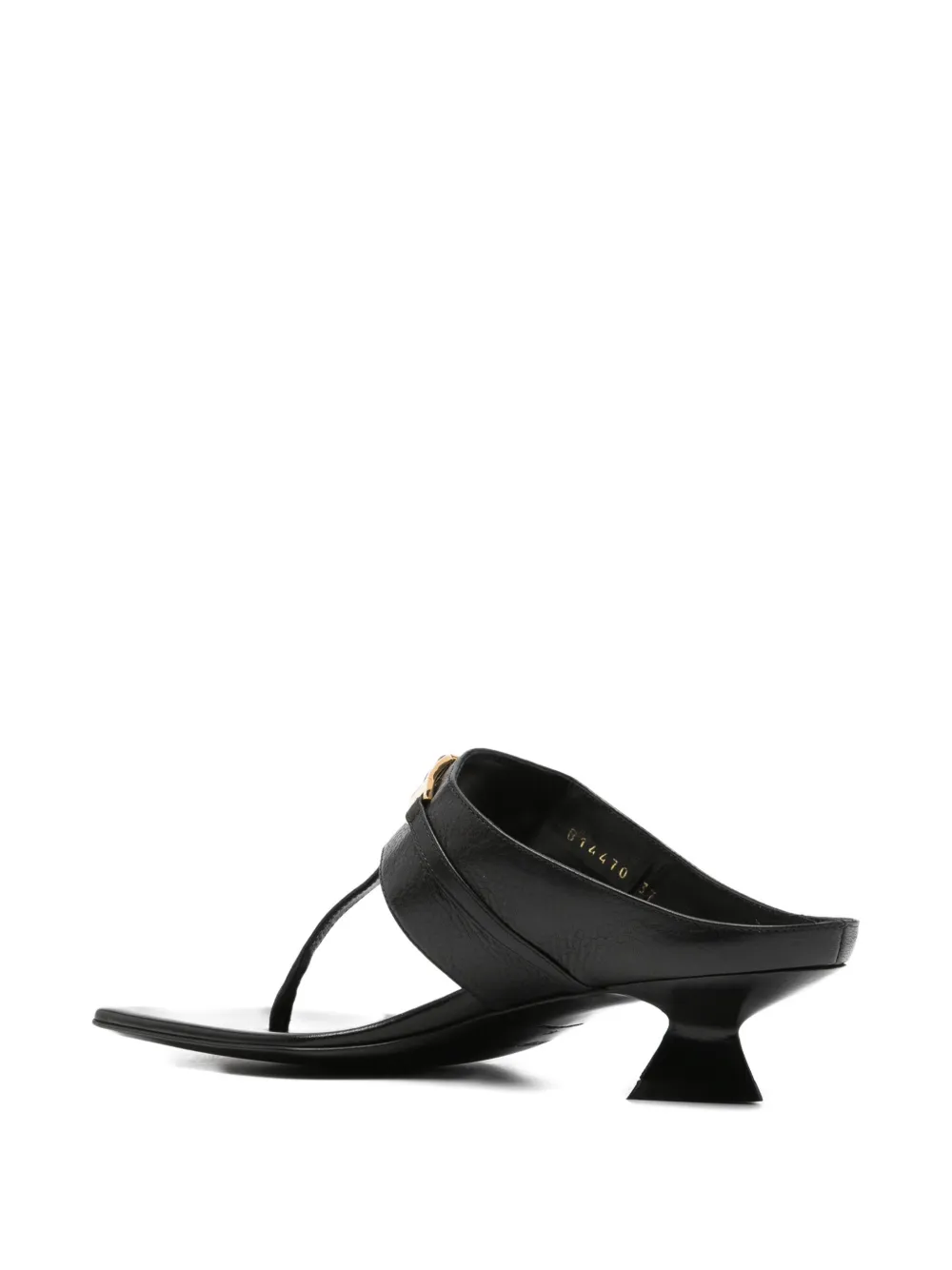 Sergio Rossi Sandalen met vierkante neus Zwart