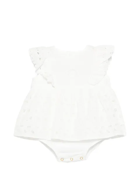 LOUISE MISHA KIDS ruffled openwork babywear