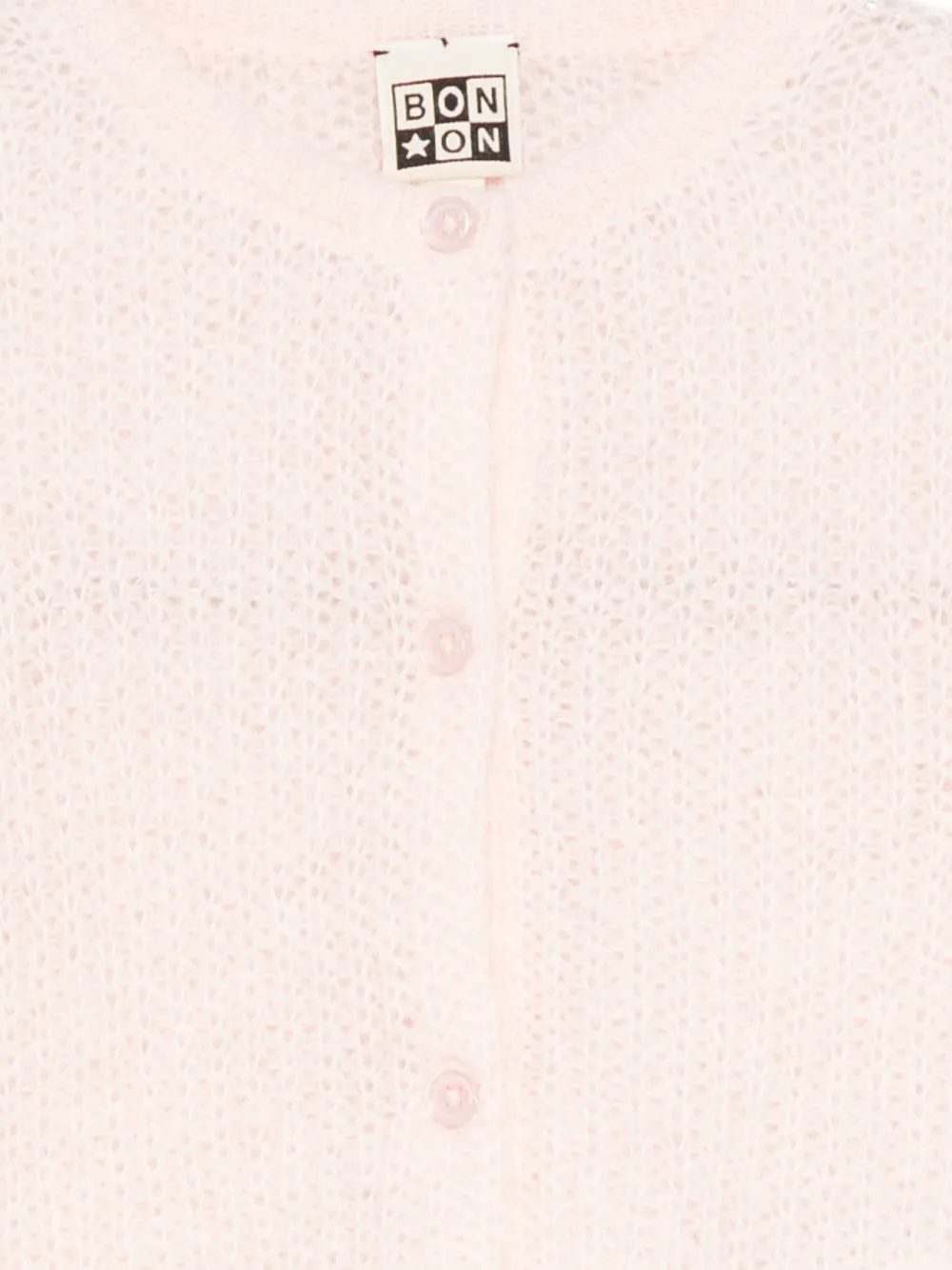  Bonton Mizbeth Buttoned Cardigan - Pink 