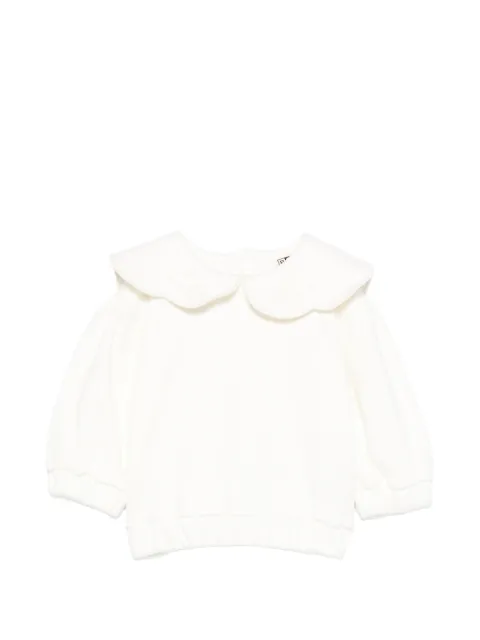 Bonton Martine embroidered-collar top