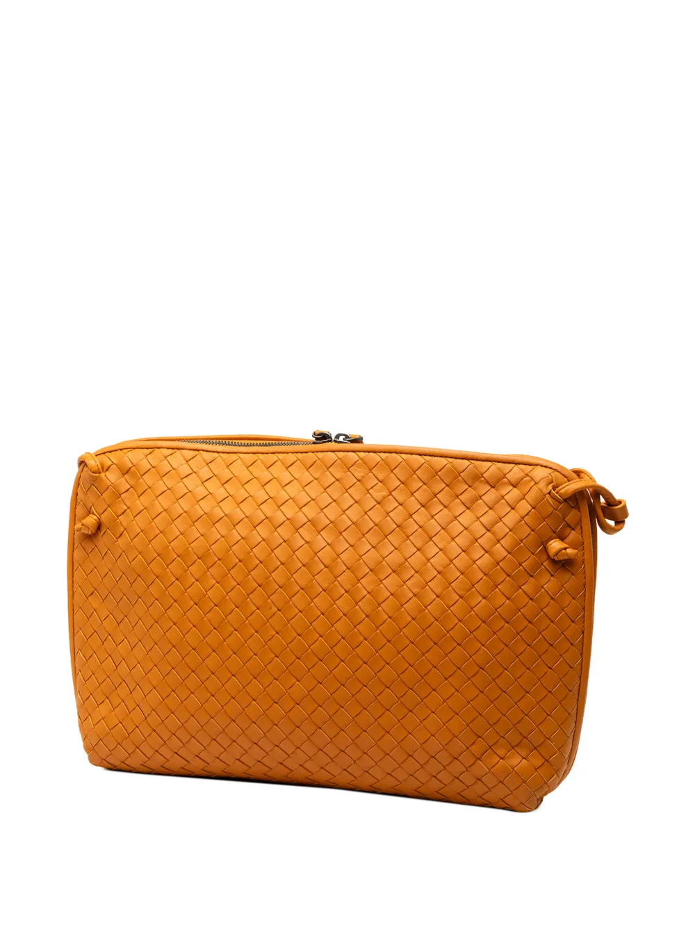 2011 Large Nappa Intrecciato Nodini Crossbody Bag