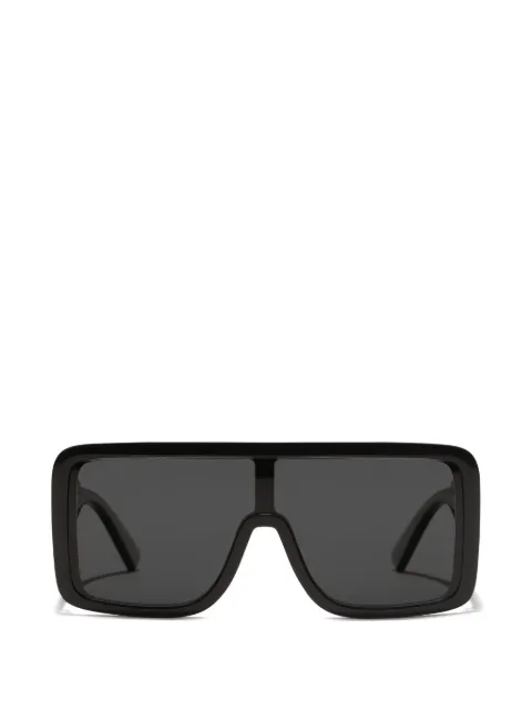 Dolce & Gabbana Eyewear logo rectangle-frame sunglasses