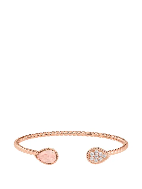 Boucheron quartz and diamond bracelet