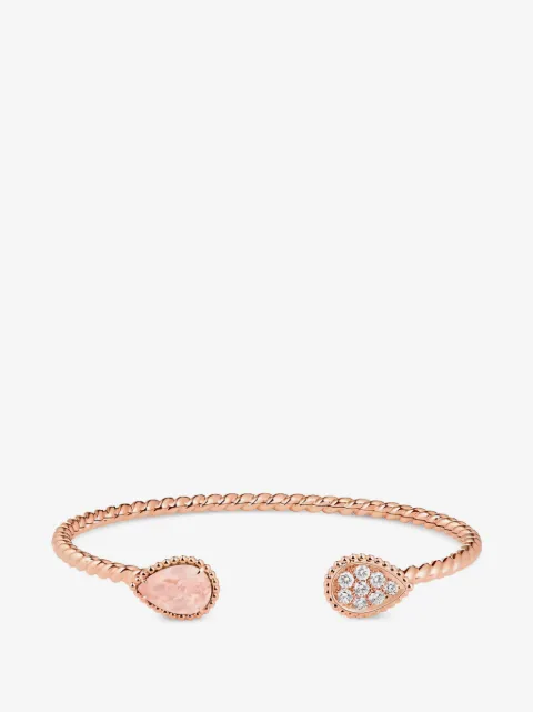 Boucheron quartz and diamond bracelet