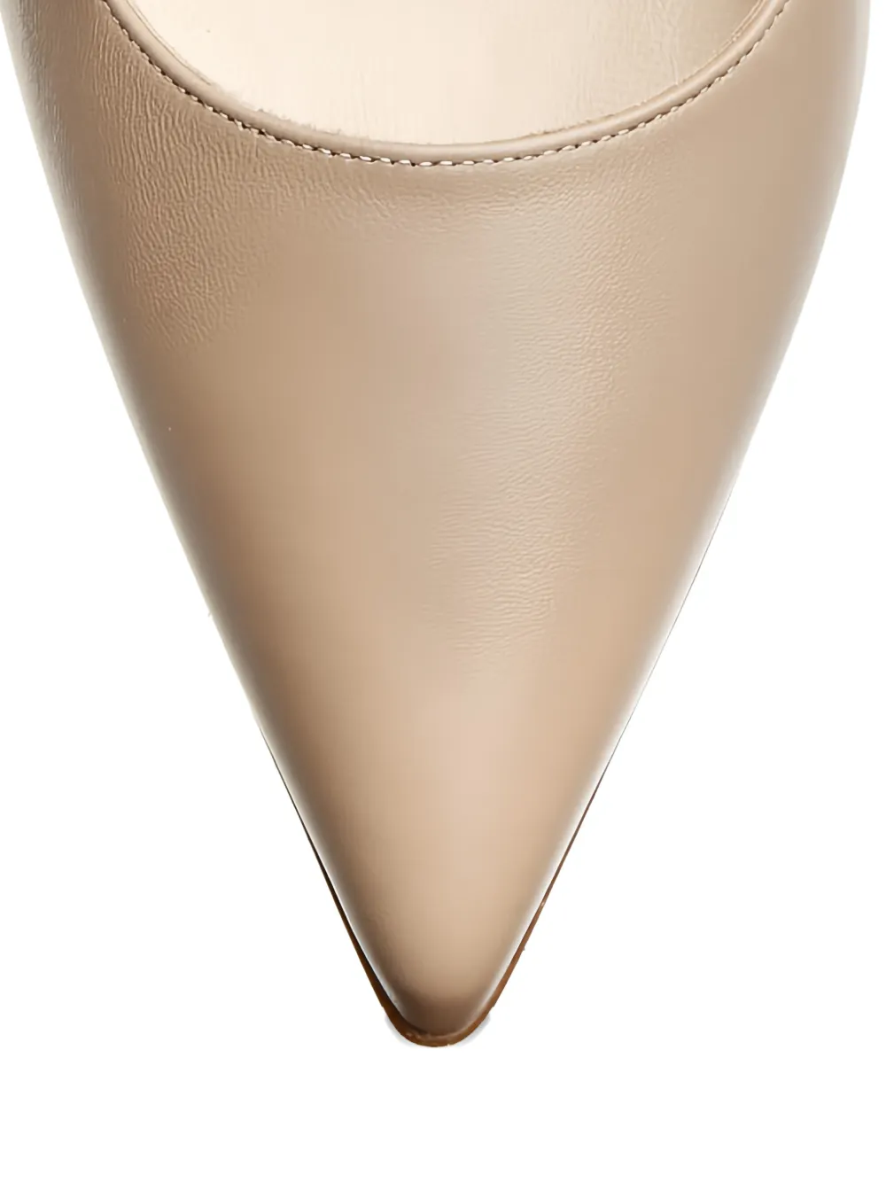 Manolo Blahnik Pumps met puntige neus Beige