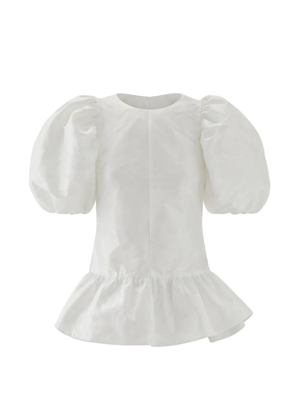 Rejina Pyo Alara puff-sleeve ruffled blouse - Bianco