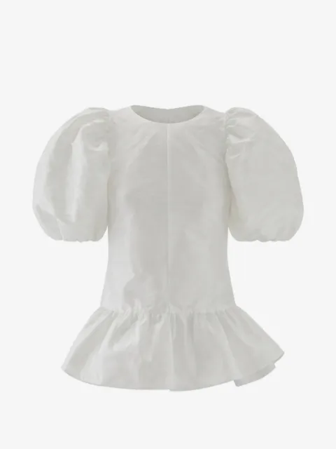 Rejina Pyo blouse Alara à manches bouffantes et volants