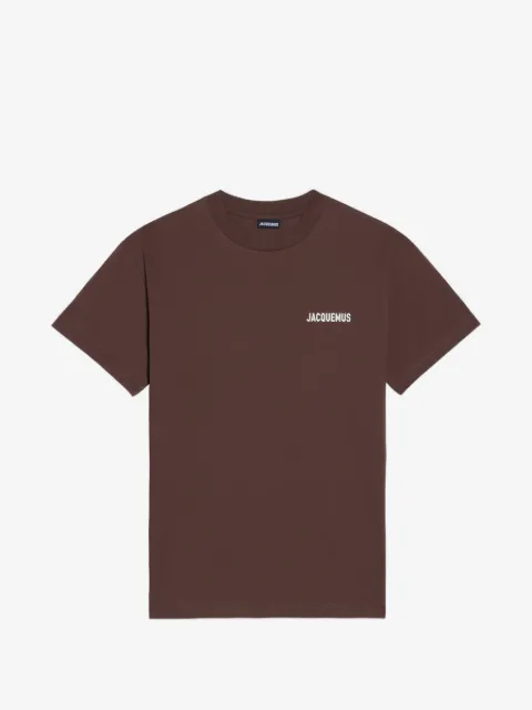 Jacquemus playera con logo estampado