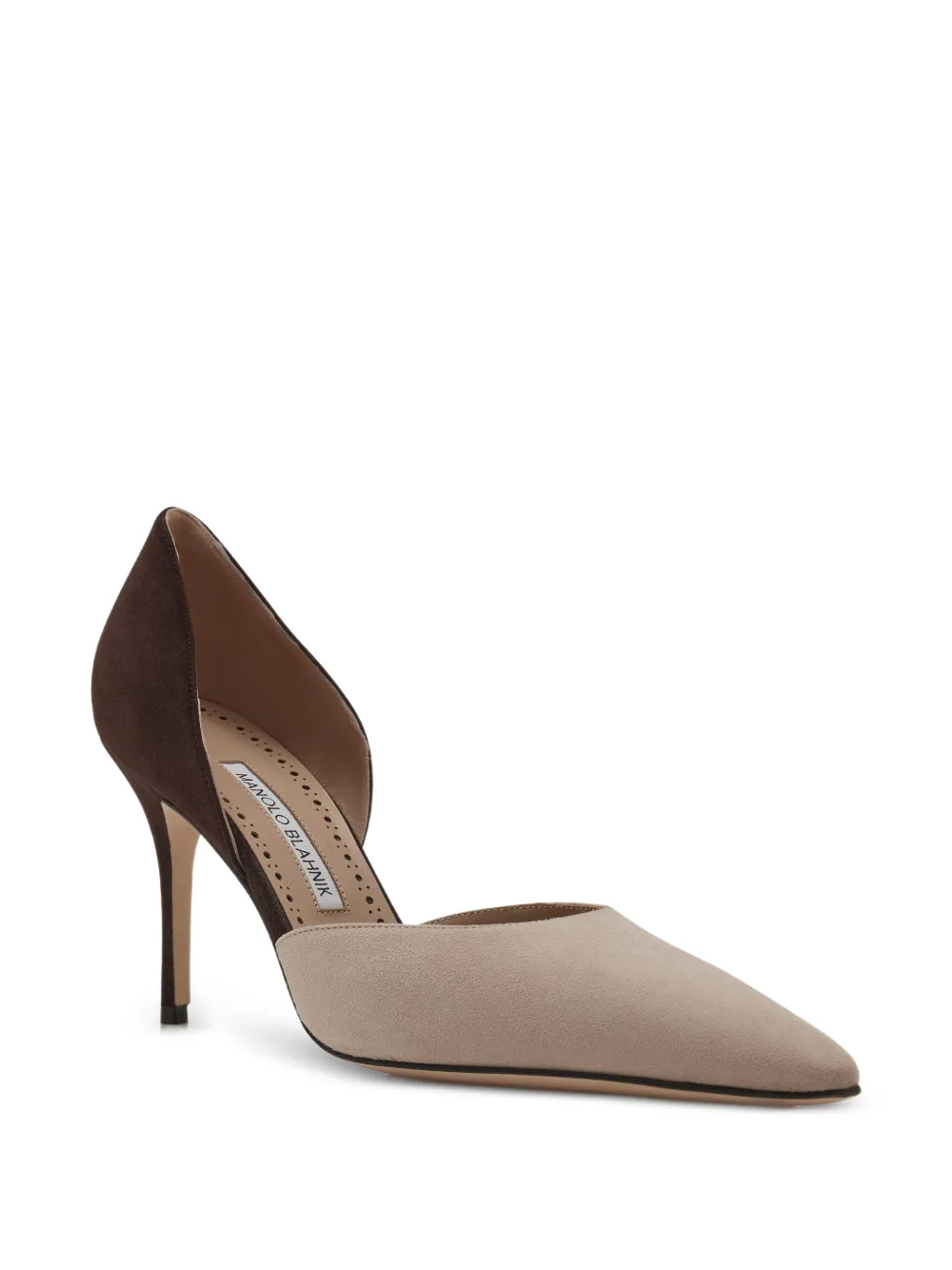 Manolo Blahnik d'Orsay pumps Bruin