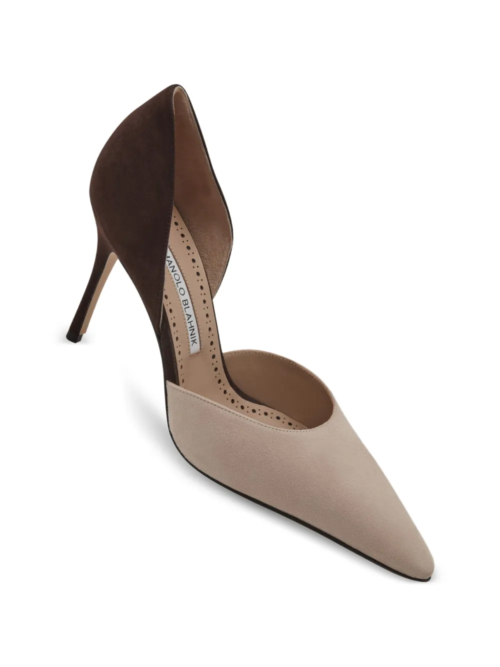 Manolo Blahnik d'Orsay pumps Bruin