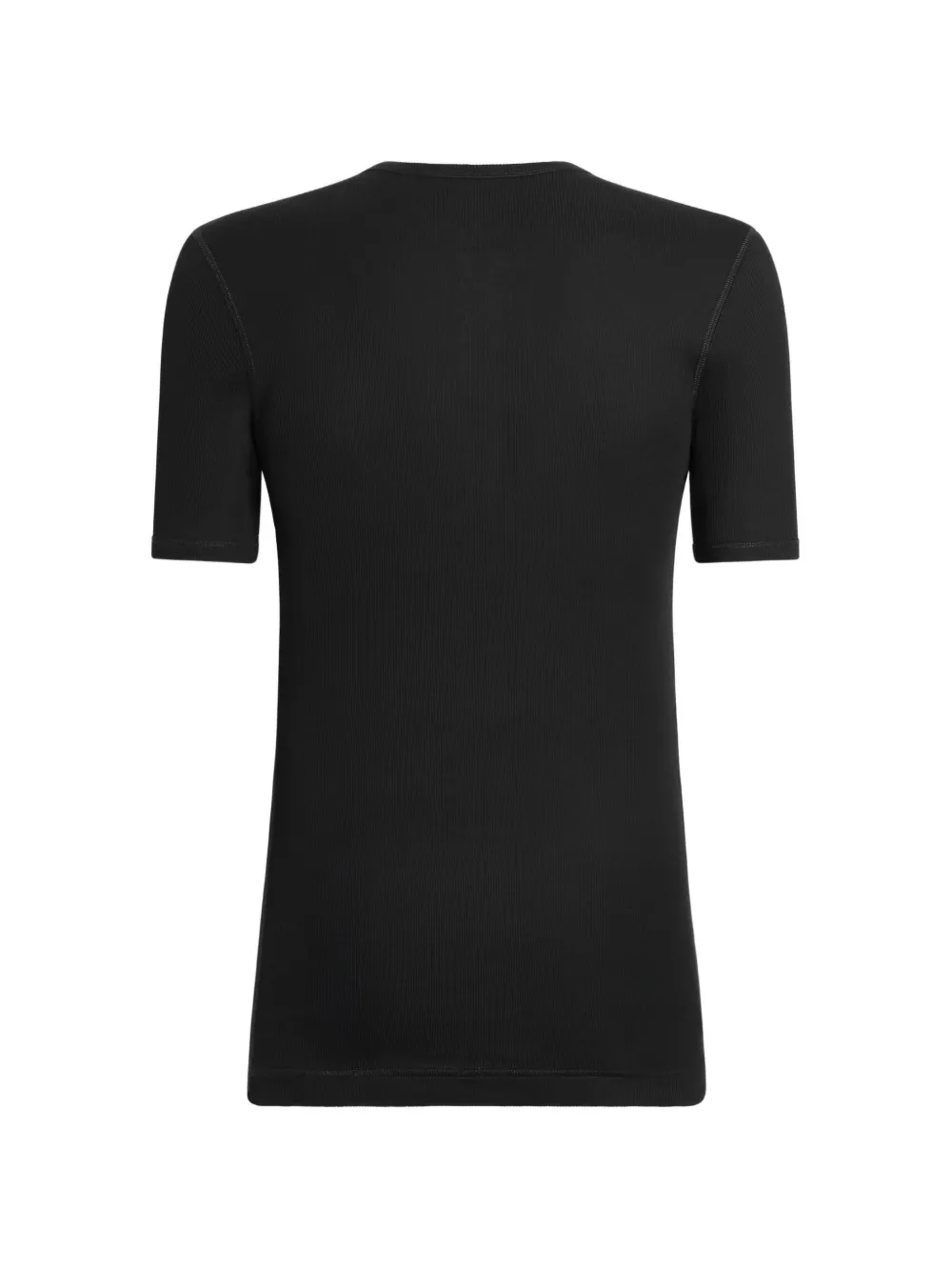 Dolce & Gabbana T-shirt met knopen Zwart