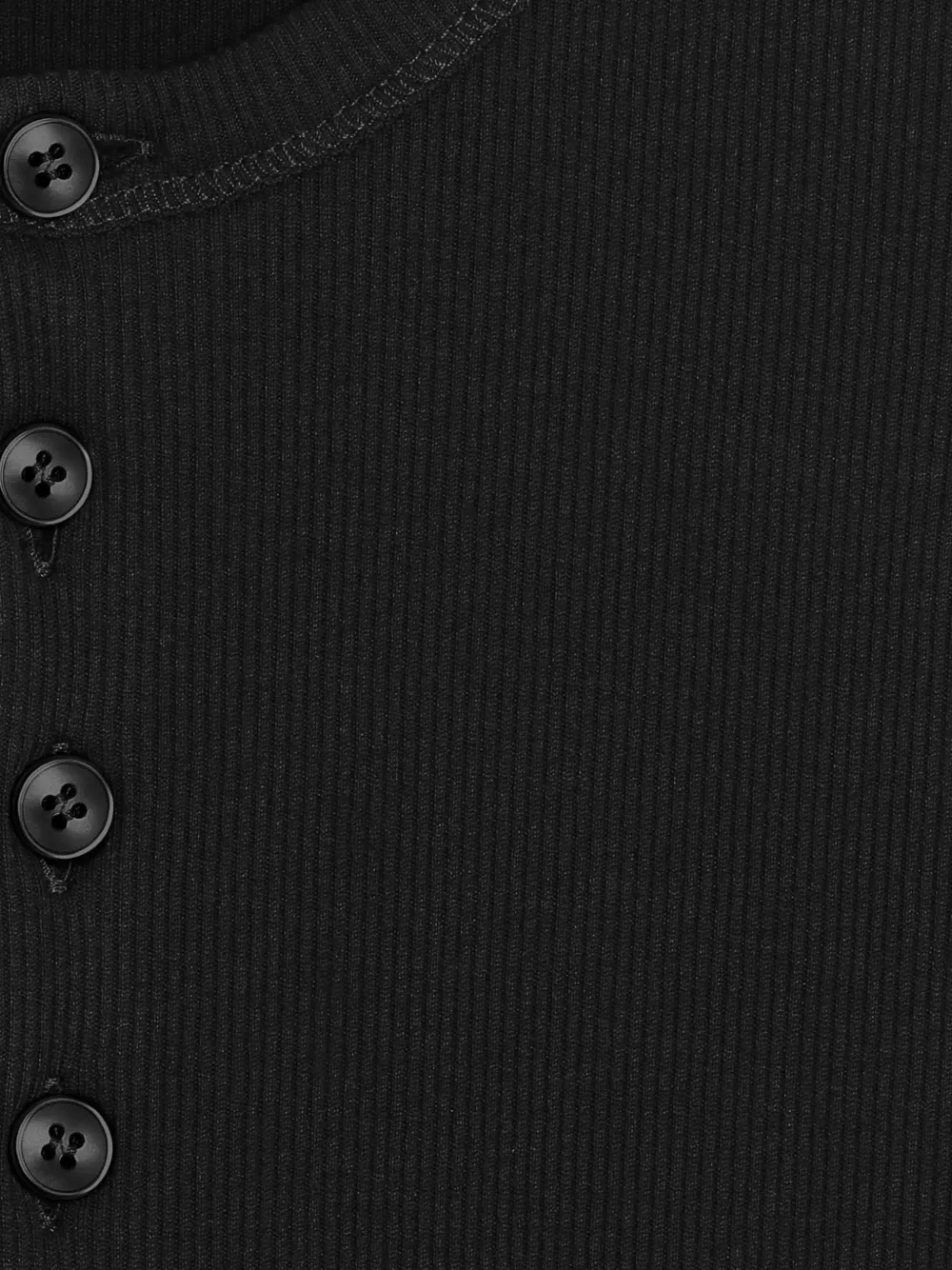 Dolce & Gabbana T-shirt met knopen Zwart