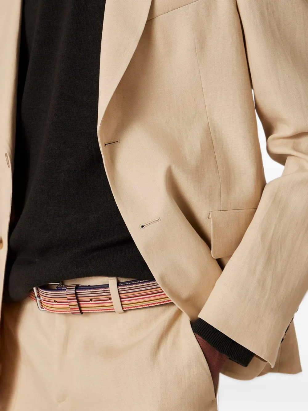 Paul Smith Linnen broek Beige