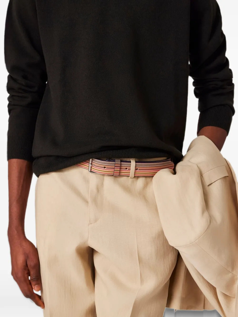 Paul Smith Linnen broek Beige