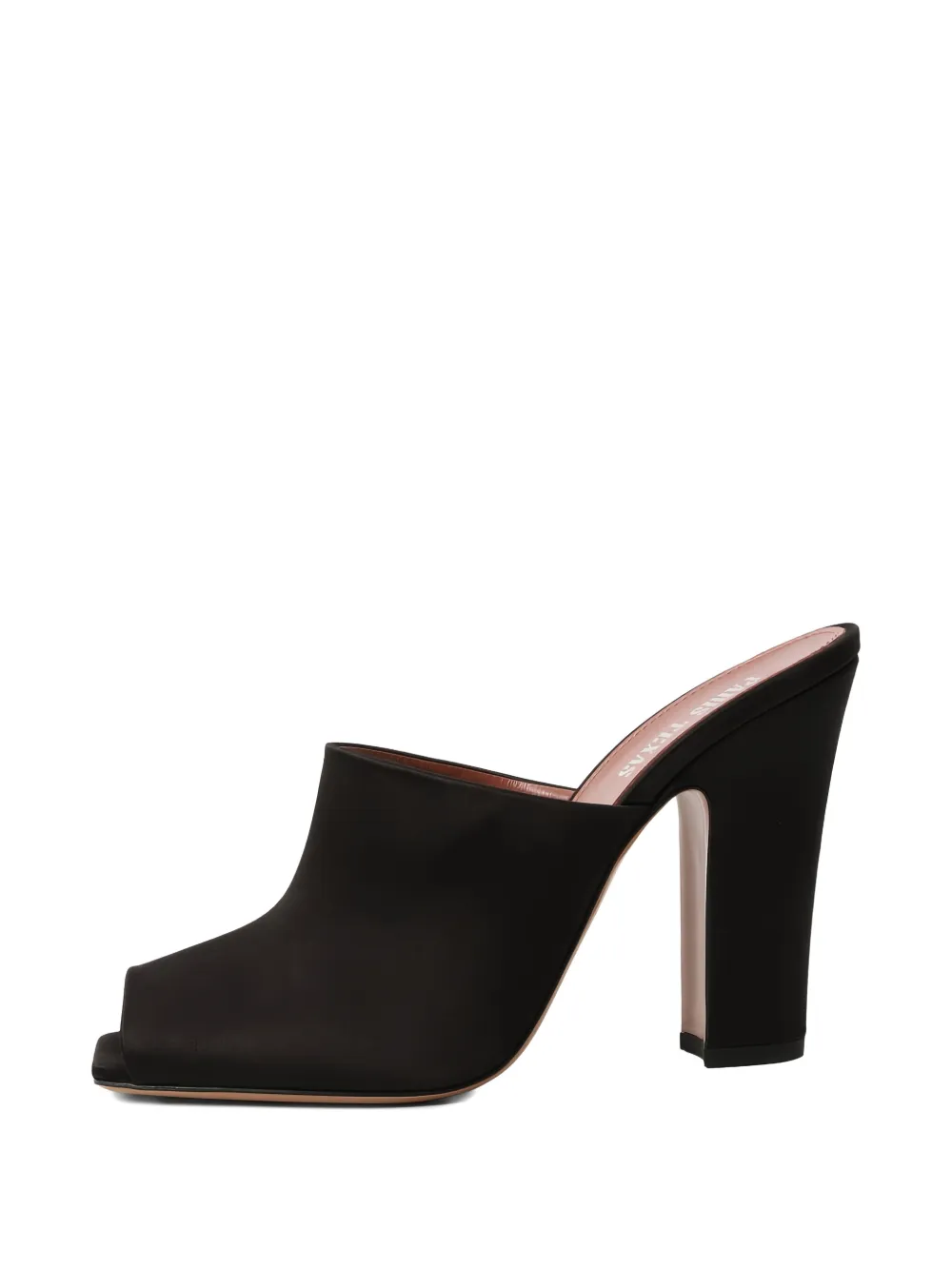 Paris Texas 100mm Rosie heeled mules - Nero