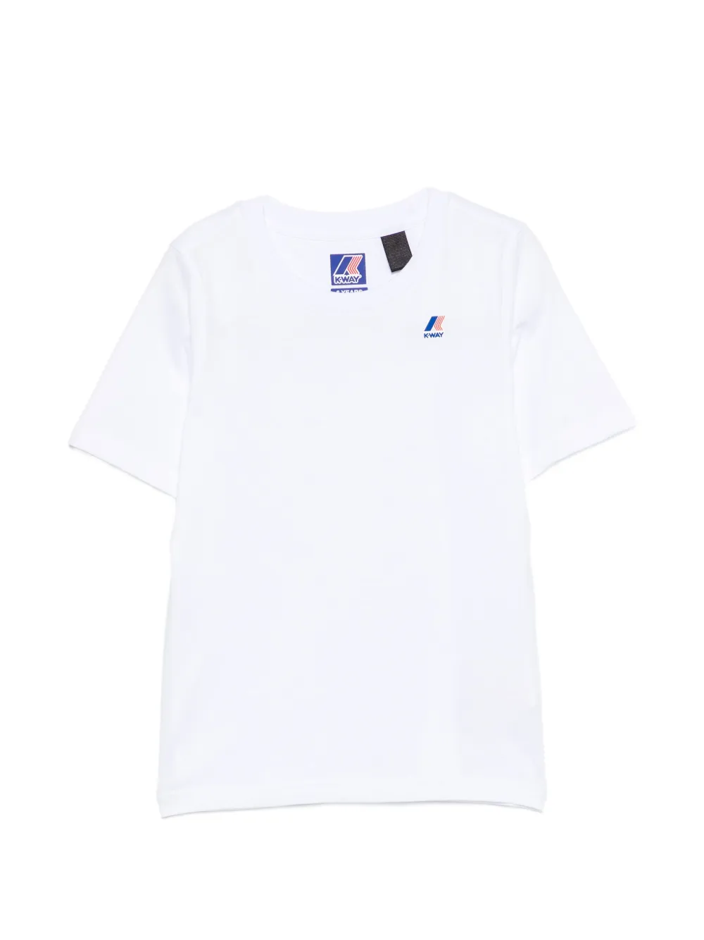 K Way Kids P.Leonide logo T-shirt - Bianco