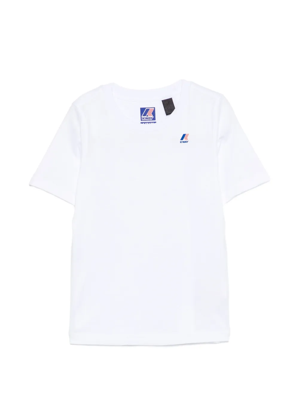 K Way Kids P.Leonide logo T-shirt - Bianco
