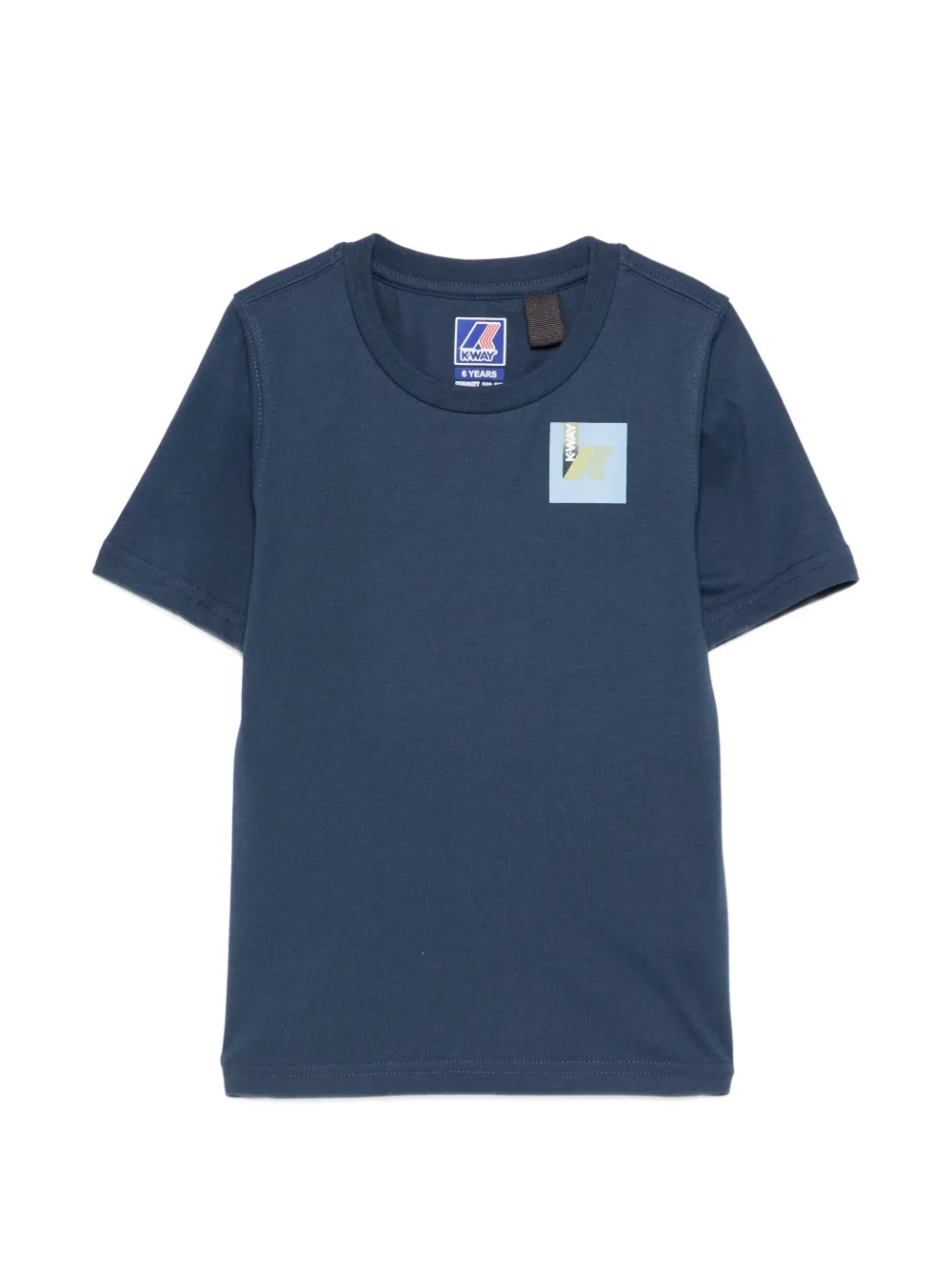 K Way Kids P.Leonide graphic t-shirt - Blu