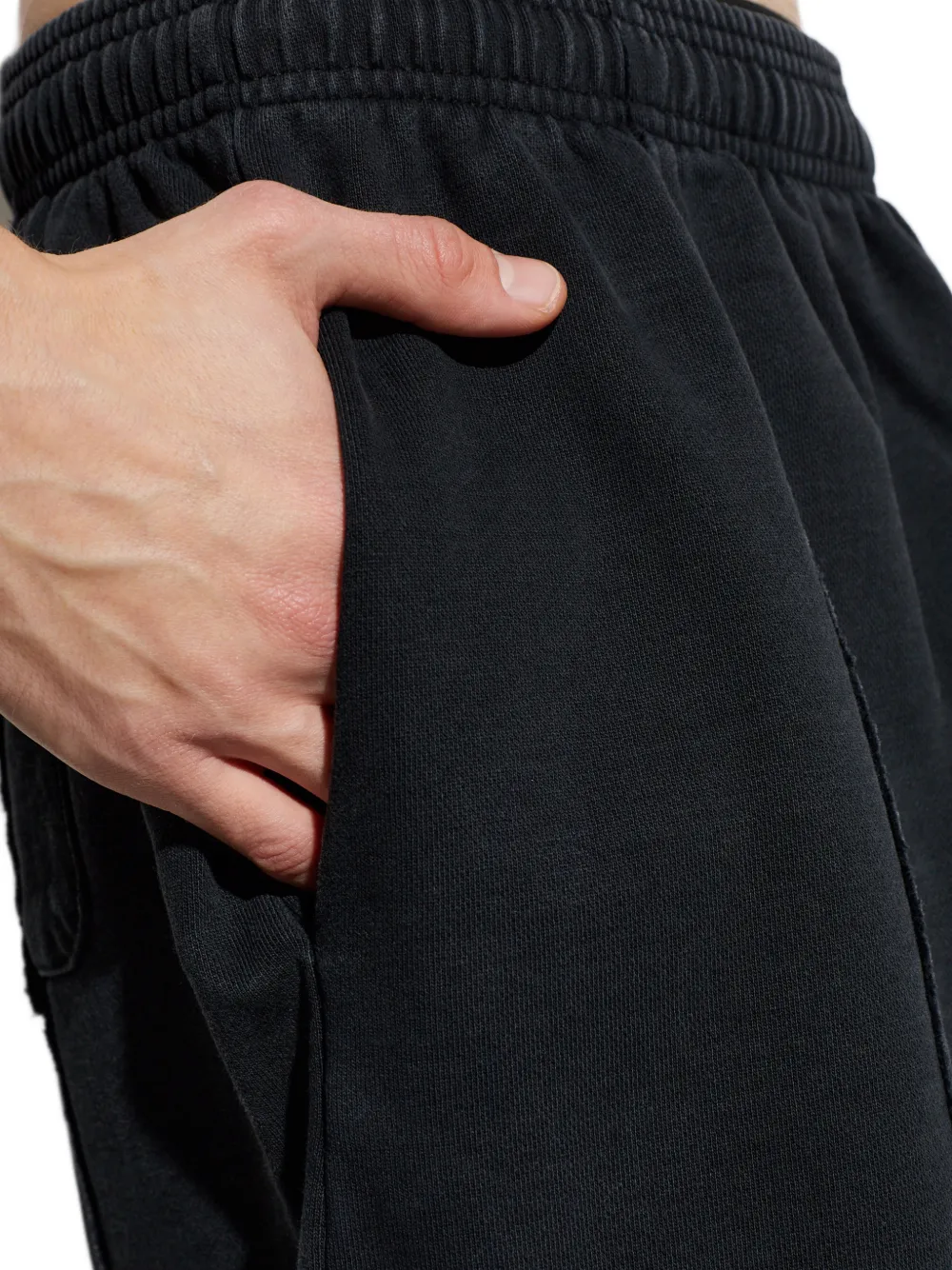 VETEMENTS Trainingsbroek met elastische taille Zwart