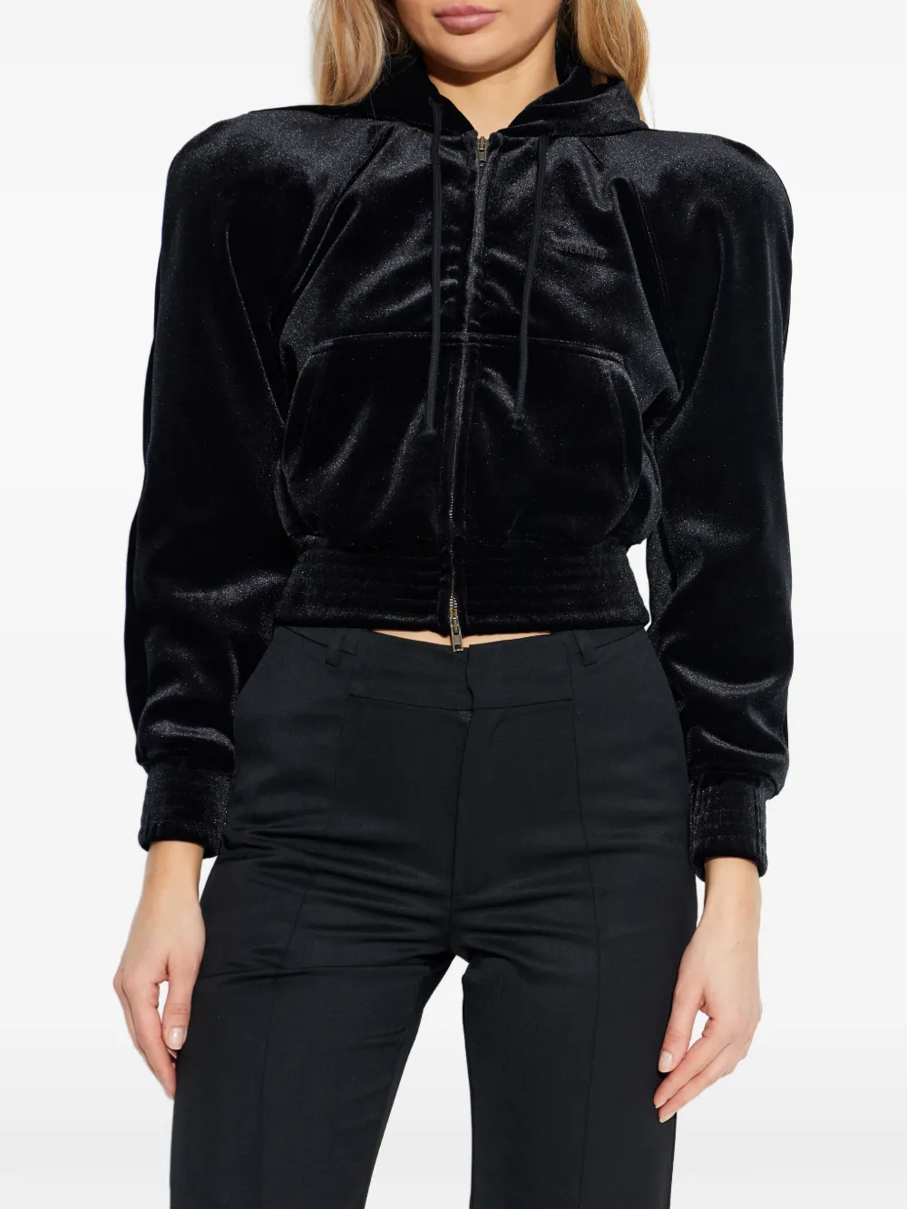 VETEMENTS Sweater met capuchon Zwart