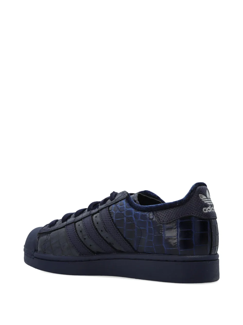 adidas Superstar II sneakers met reliëf Blauw