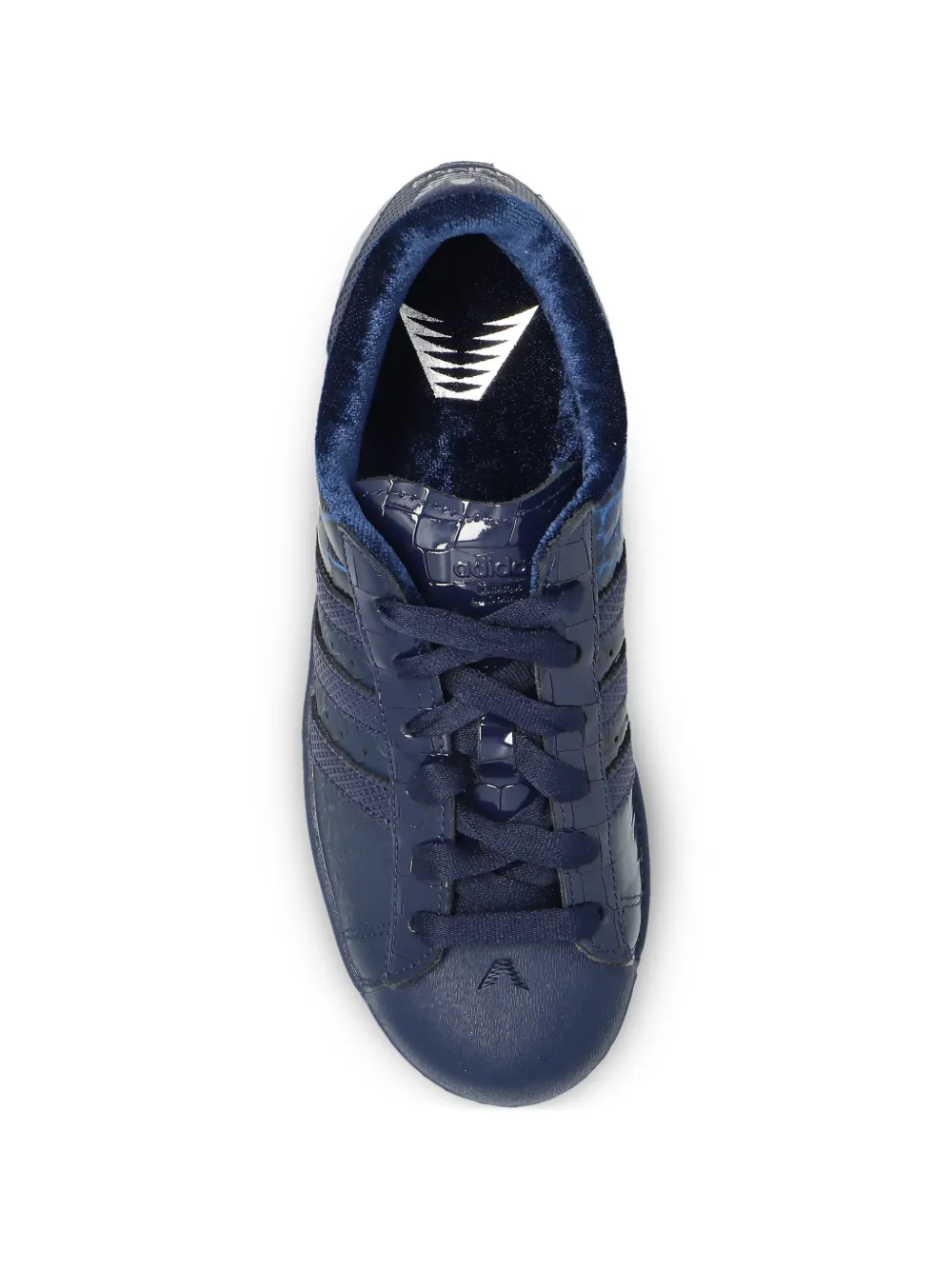  Adidas Sneakers Goffrate Superstar Ii - Blu 