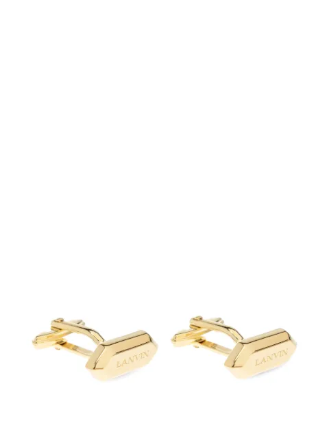 Lanvin logo-detail cufflinks
