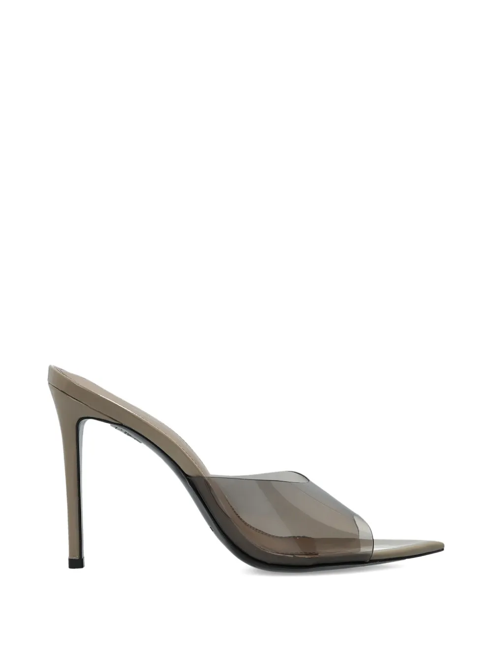 BLACK SUEDE STUDIO Bella pointed-toe sandals - Grigio